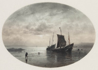 TvB T 245
          <br/>
          Kust met zeilschepen bij maneschijn
          <br/>
          <em>Meijer, Johan Hendrik Louis (1809-1866)</em>